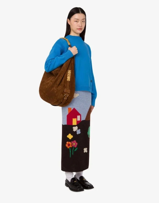 Moschino Handle Me Large Shoulder Bag Moschino Handle Me Large Shoulder Bag