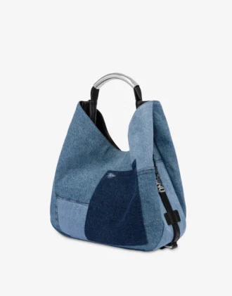 Moschino Handle Me Medium Shoulder Bag