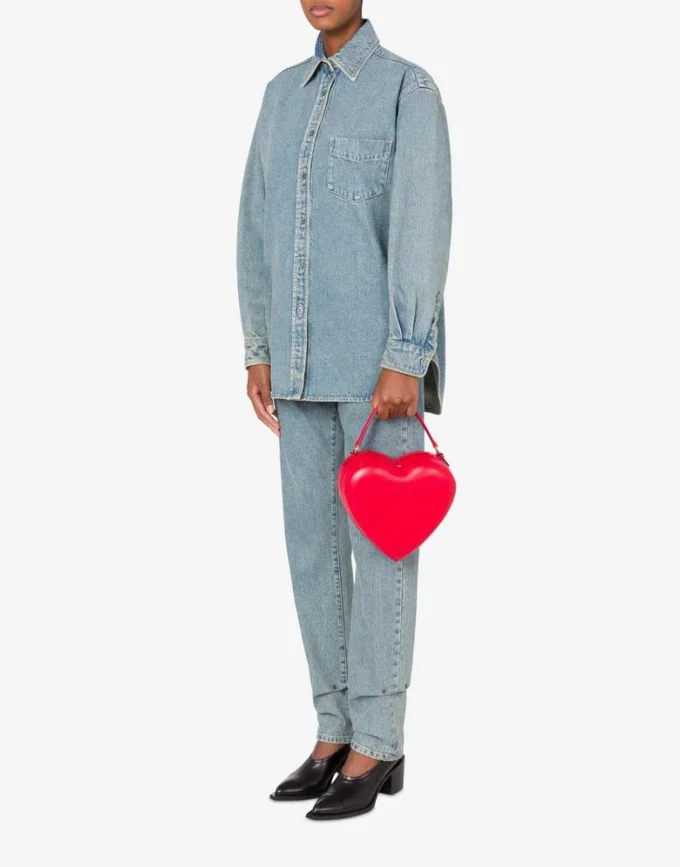 Moschino Love Me Bag in nappa Moschino Love Me Bag in nappa