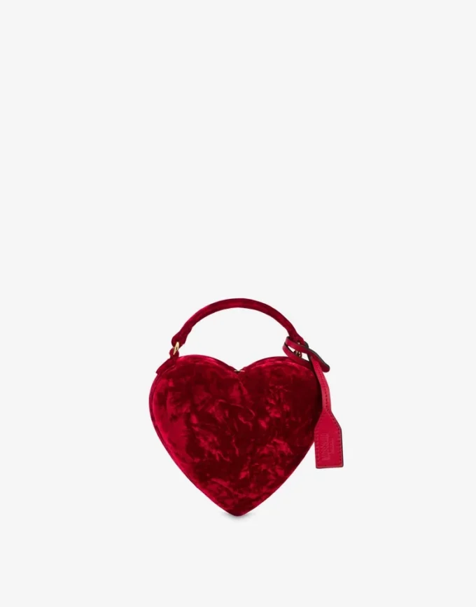 Moschino Love Me bag in velvet Moschino Love Me bag in velvet