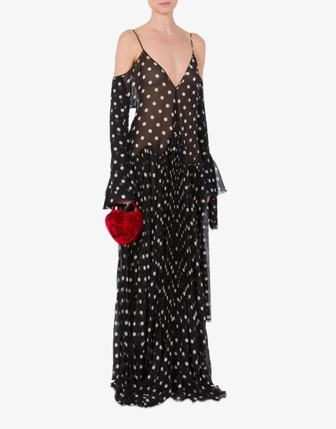 Moschino Love Me bag in velvet Moschino Love Me bag in velvet
