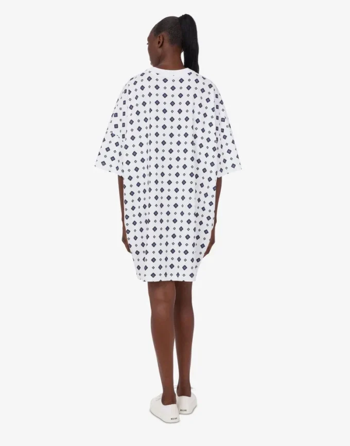 Moschino Teddy Bear organic cotton jersey dress