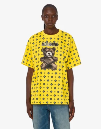 Moschino Teddy Bear organic cotton jersey T-shirt
