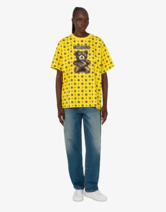 Moschino Teddy Bear organic cotton jersey T-shirt