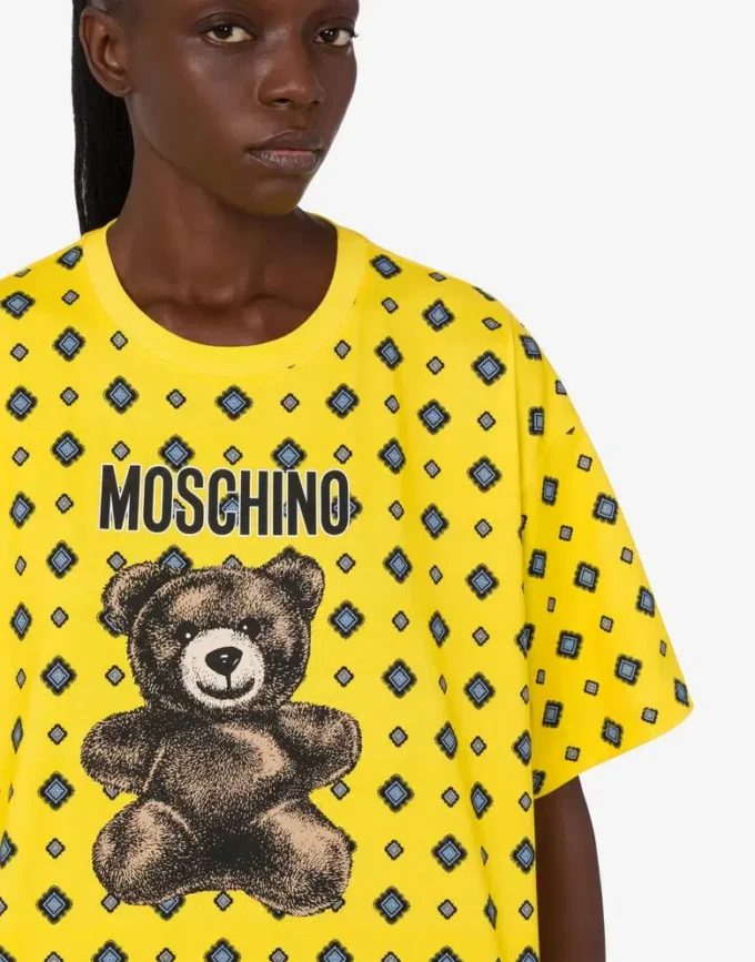 Moschino Teddy Bear organic cotton jersey T-shirt
