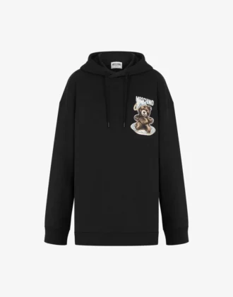 Moschino Teddy Bear Organic Cotton Sweatshirt Moschino Teddy Bear Organic Cotton Sweatshirt