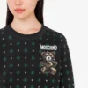 Moschino Teddy Bear Organic Cotton Sweatshirt
