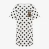 Moschino Teddy Bear printed heavy cotton dress