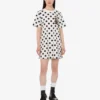 Moschino Teddy Bear printed heavy cotton dress