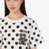 Moschino Teddy Bear printed heavy cotton dress