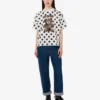 Moschino Teddy Bear printed organic cotton jersey T-shirt