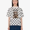 Moschino Teddy Bear printed organic cotton jersey T-shirt