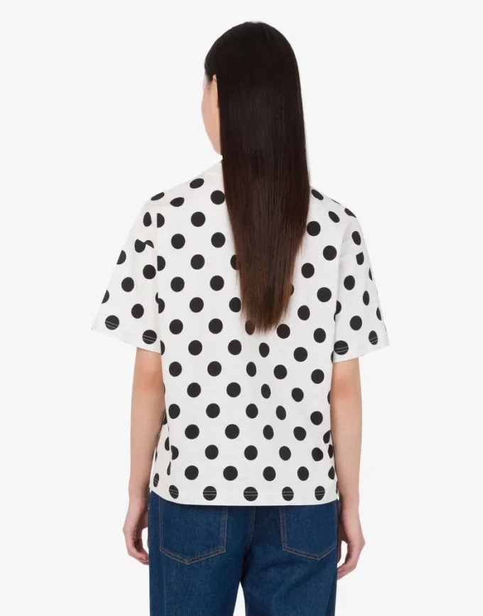 Moschino Teddy Bear printed organic cotton jersey T-shirt