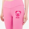 Moschino Teddy Bear technical fabric leggings