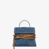 Moschino Tie Me bag in denim