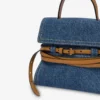 Moschino Tie Me bag in denim
