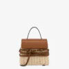 Moschino Tie Me bag in rattan Small Moschino Tie Me bag in rattan Small