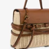 Moschino Tie Me bag in rattan Small Moschino Tie Me bag in rattan Small