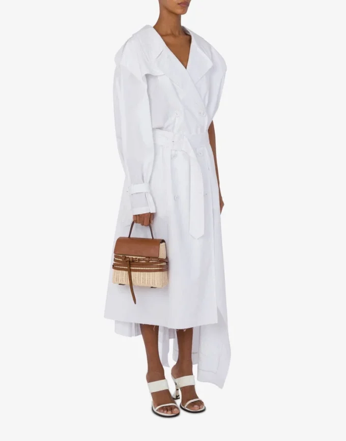 Moschino Tie Me bag in rattan Small Moschino Tie Me bag in rattan Small
