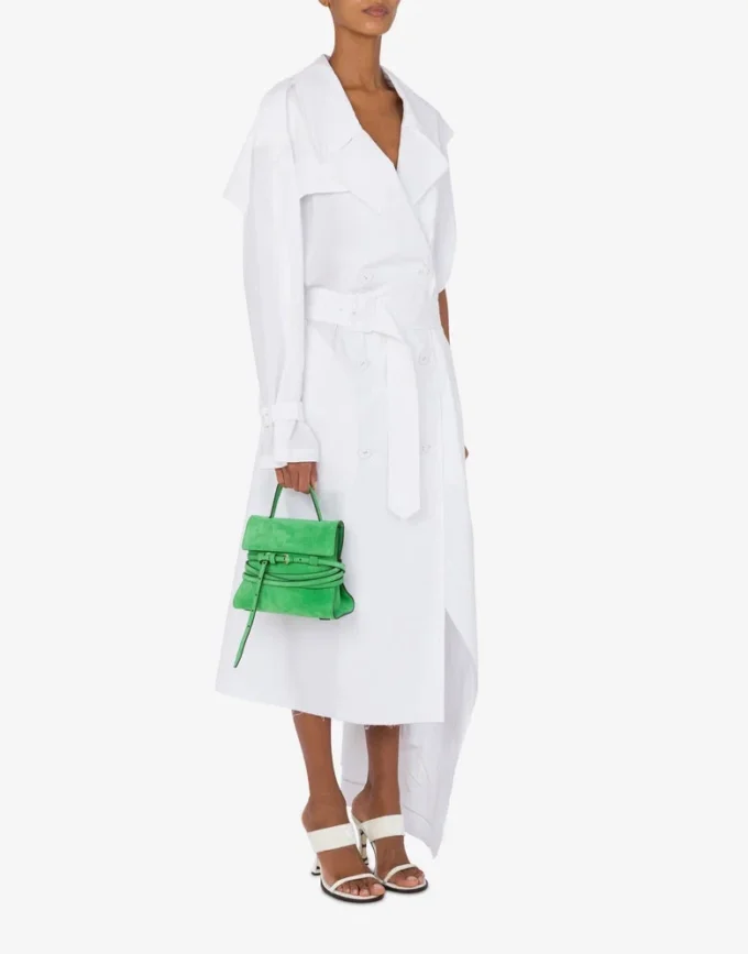 Moschino Tie Me bag in suede Small Moschino Tie Me bag in suede Small
