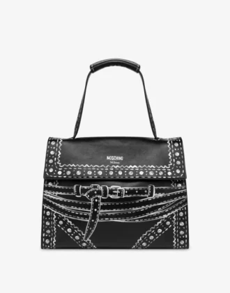 Moschino Tie Me Medium Hand Bag
