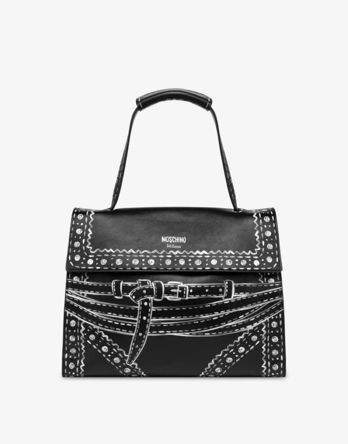 Moschino Tie Me Medium Hand Bag Moschino Tie Me Medium Hand Bag