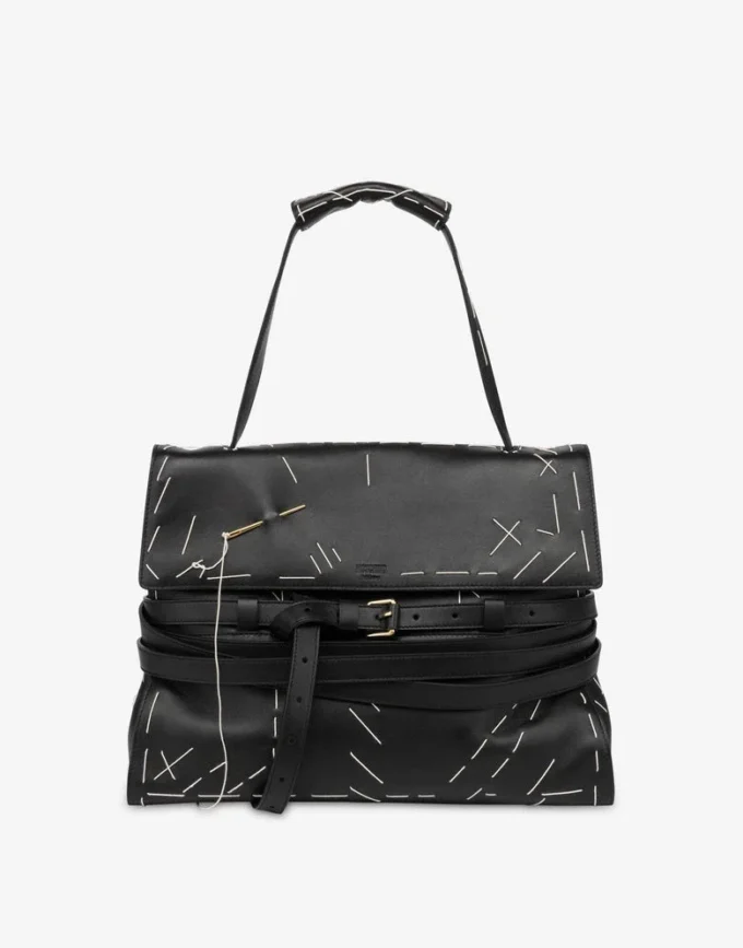 Moschino Tie Me Medium Hand Bag Moschino Tie Me Medium Hand Bag