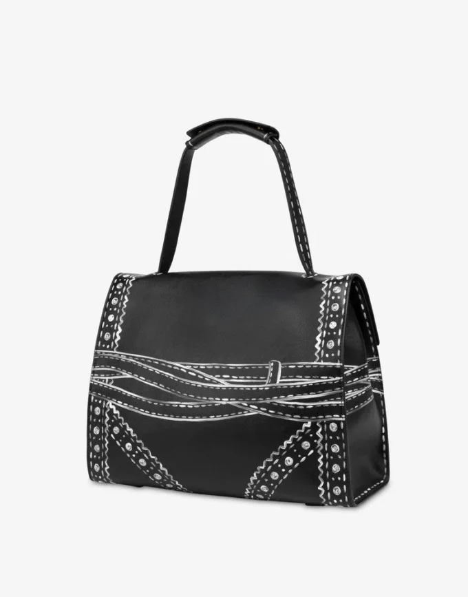 Moschino Tie Me Medium Hand Bag Moschino Tie Me Medium Hand Bag