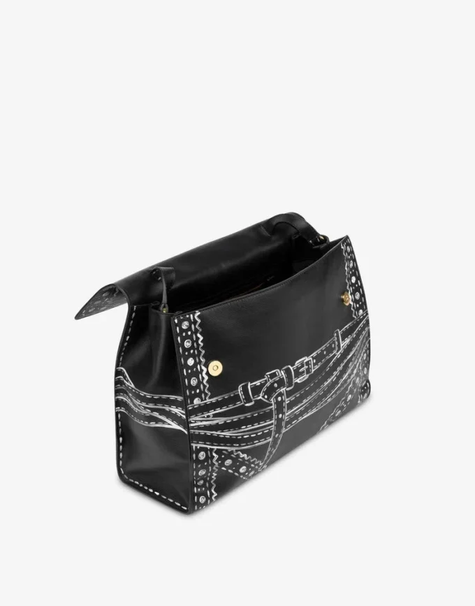 Moschino Tie Me Medium Hand Bag Moschino Tie Me Medium Hand Bag