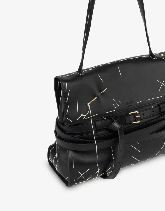 Moschino Tie Me Medium Hand Bag Moschino Tie Me Medium Hand Bag