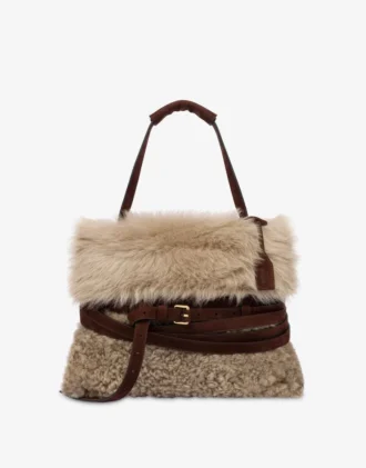 Moschino Tie Me Medium Handbag