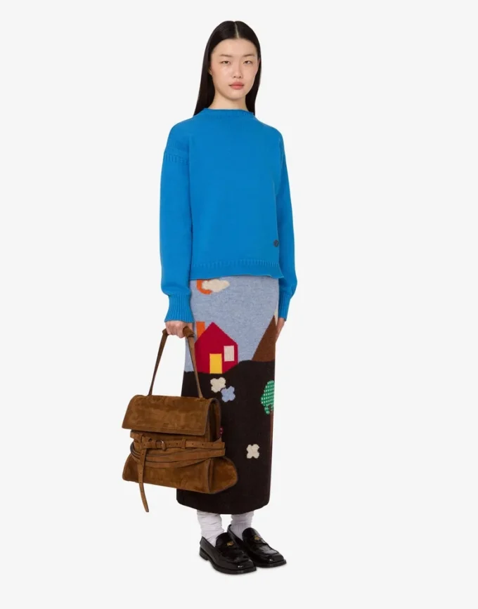 Moschino Tie Me Medium Shoulder Bag Moschino Tie Me Medium Shoulder Bag
