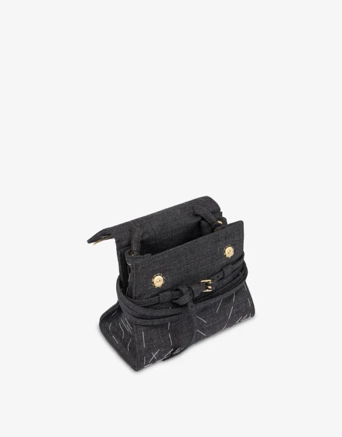 Moschino Tie Me Small Hand Bag Moschino Tie Me Small Hand Bag