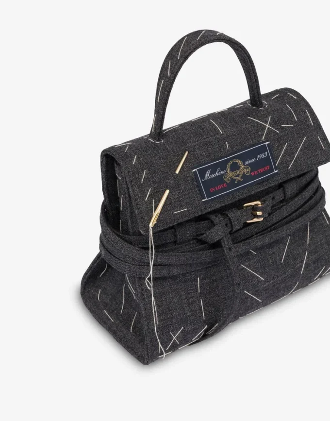 Moschino Tie Me Small Hand Bag Moschino Tie Me Small Hand Bag