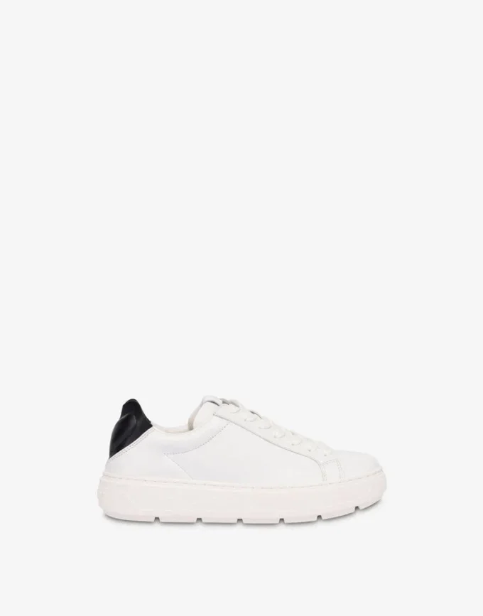 Nappa leather and lambskin sneakers Nappa leather and lambskin sneakers