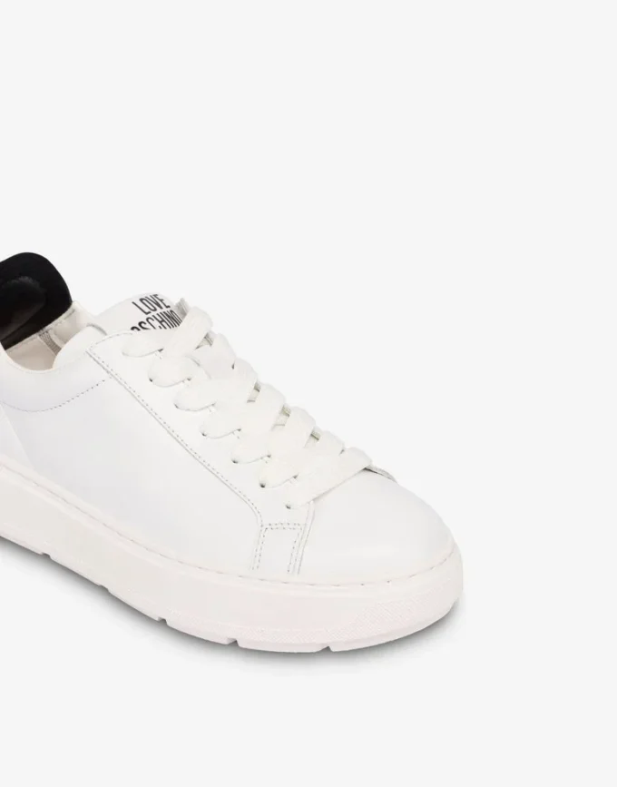 Nappa leather and lambskin sneakers Nappa leather and lambskin sneakers