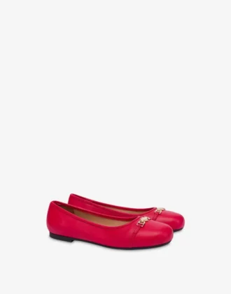 Nappa leather ballet flats