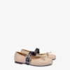 Nappa leather ballet flats