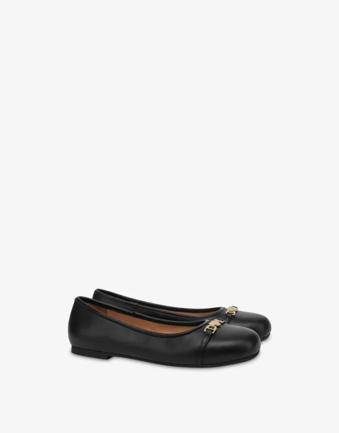 Nappa leather ballet flats