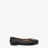 Nappa leather ballet flats