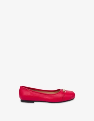 Nappa leather ballet flats