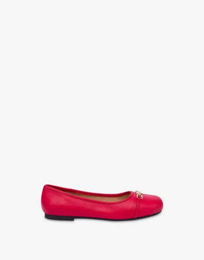 Nappa leather ballet flats