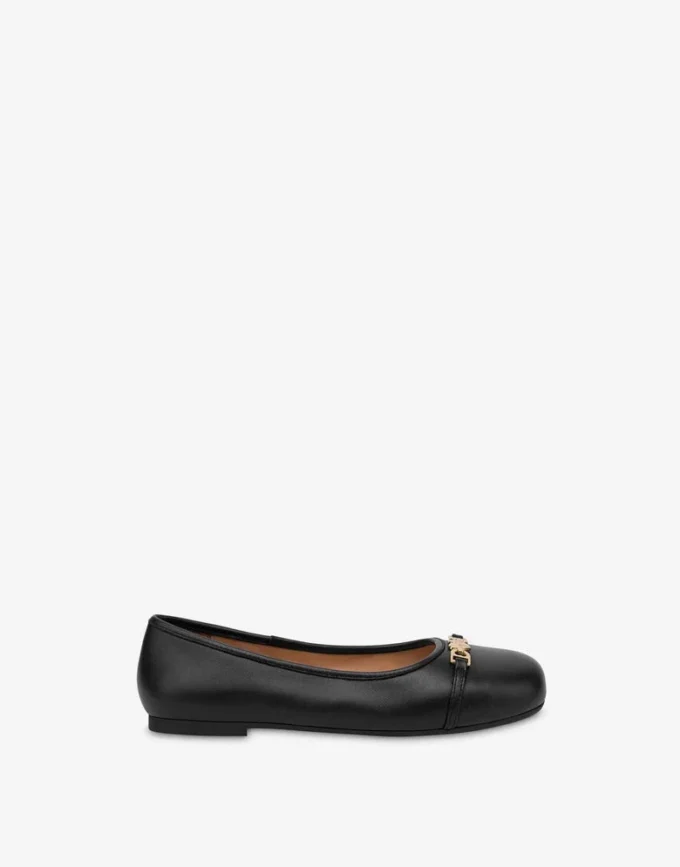Nappa leather ballet flats