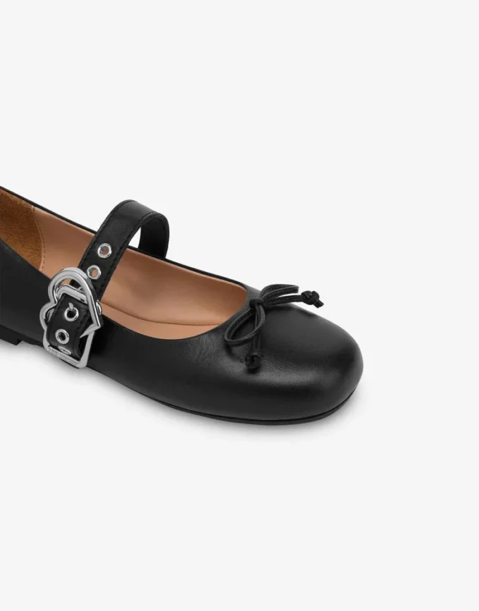 Nappa leather ballet flats