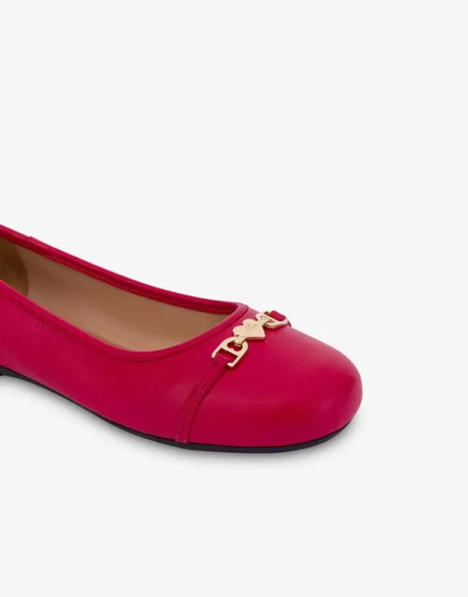 Nappa leather ballet flats