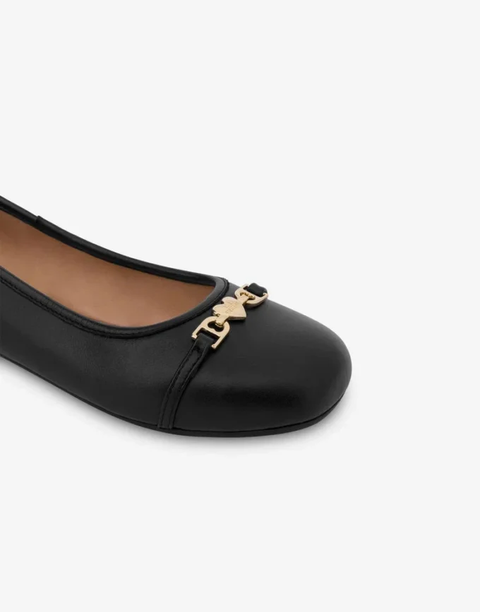 Nappa leather ballet flats