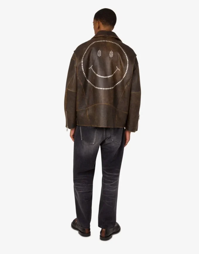 Nappa Leather Biker Jacket Smiley® Nappa Leather Biker Jacket Smiley®