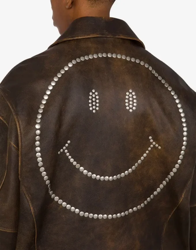 Nappa Leather Biker Jacket Smiley® Nappa Leather Biker Jacket Smiley®