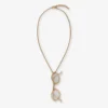 Necklace with Glasses Pendant