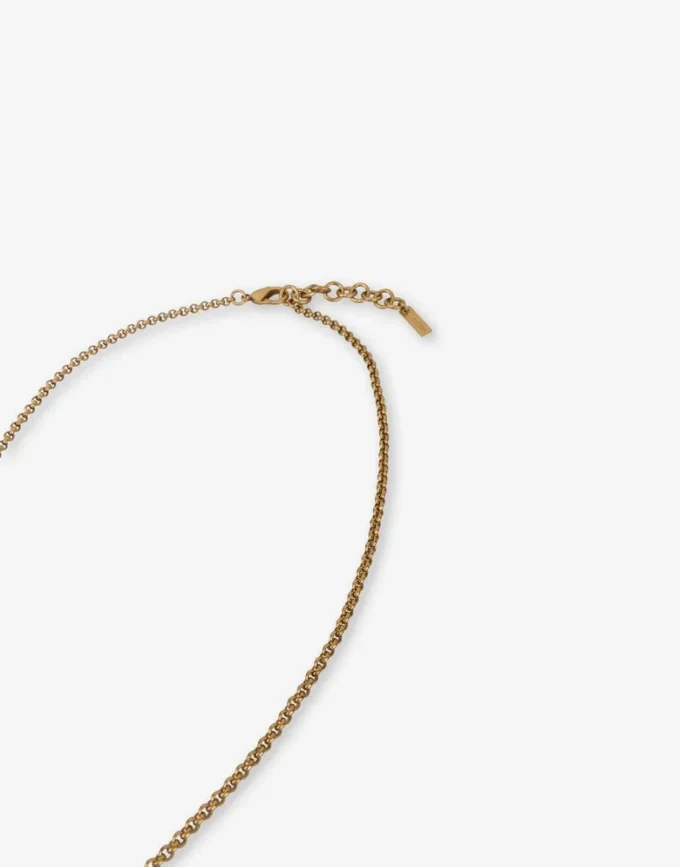 Necklace with Glasses Pendant